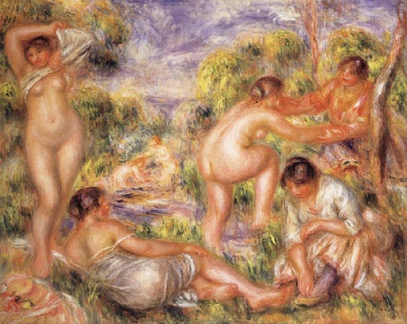 Bathers, Pierre Renoir